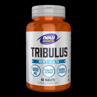 Tribulus (Királydinnye) 1000 mg - 90 tabletta - NOW Foods (kifutó)