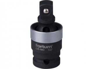 Fortum csuklós adapter, impakt 1/2" dugókulcsok gépi befogásához, 1/2" gépi befogás, CrMo