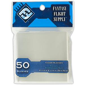 FFG kártyavédő fólia négyzet alakú card sleeves square  70x70 50 db