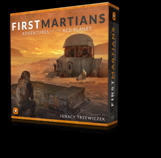 First Martians: Adventures on the Red Planet társasjáték (Használt)