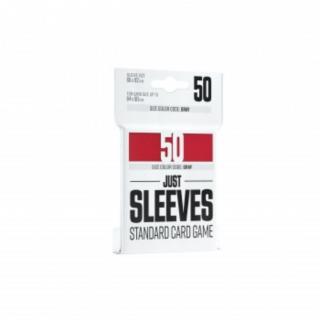 Just Sleeves - Standard Card Game Red (50 Sleeves) kártyavédő piros 66x92 mm