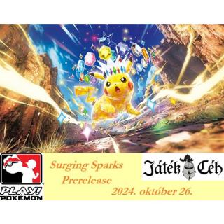 PKM Pokémon - Surging Spark Pre-release Online nevezés