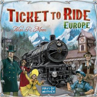 Ticket to Ride Európa társasjáték