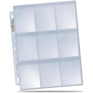 Ultra Pro Platinum 9-Pocket Secure Platinum Cards, Clear 100db