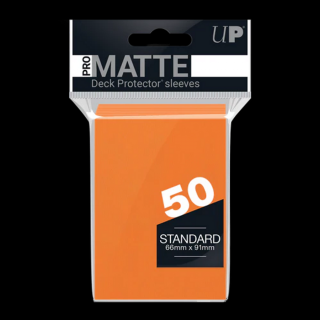 Ultra Pro - Standard Sleeves - Orange Matte ( 50 db )