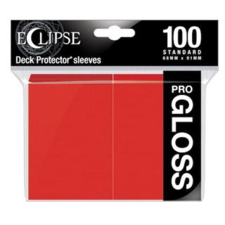 UP - Eclipse Matte Standard Sleeves: Apple Red (100 Sleeves)