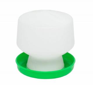 Baromfi itató - 0,6L Fehér/Zöld