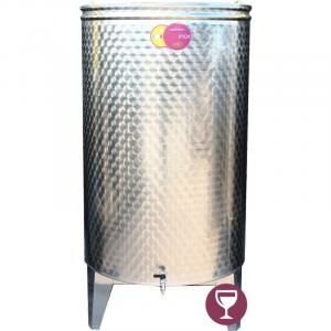 Bortartály Panka inox 1000L 3 csap