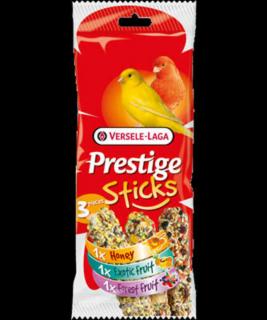 Versele-Laga Prestige Sticks - triplarúd (méz, erdei- és exotikus gyümölcs) kiegészítő eleség Kanárik részére (90g)