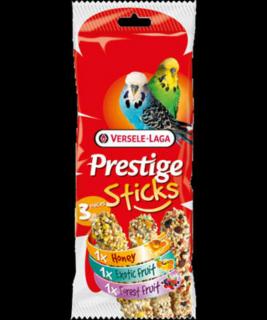 Versele-Laga Prestige Sticks - triplarúd (méz,erdei- és exotikus gyümölcsökkel)kiegészítő eleség papagájok részére (90g)