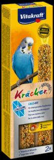 Vitakraft Kracker Dupla Rúd (calci-fit) – kiegészítő eleség Hullámos papagáj részére (60g)