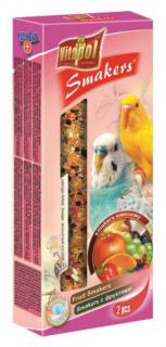 Vitapol Smakers rúd (gyümölcs) - prémium duplarúd - hullámos papagáj részére (90g)