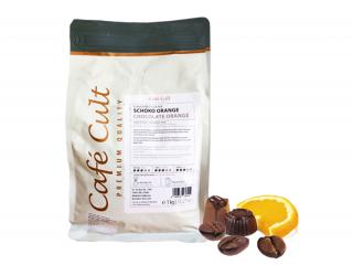 Pörkölt szemes kávé Csokoládé narancs 1 kg
