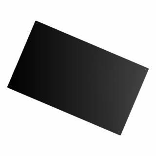 Fekete falvédő lemez 800x500 mm