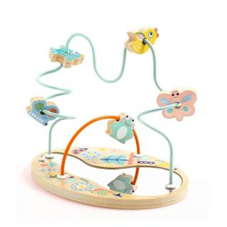 DJECO Bébi golyóvezető tükrös -BabyLoopi