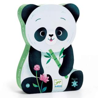 DJECO formadobozos puzzle - Pici Panda cuki 24db-os