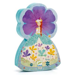 DJECO Formadobozos puzzle - Tavasz hercegnő, 36 db-os - The princess of spring