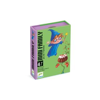 DJECO Kártyajáték - Kis családi játék - Mini family