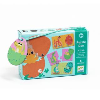 DJECO Párosító puzzle - Kié a tojás?