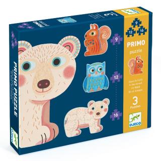 DJECO Primo Puzzle - az erdőben
