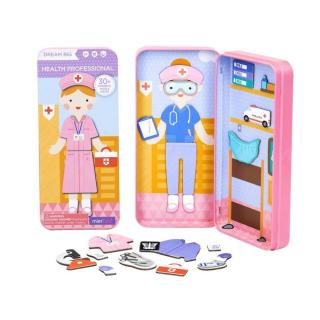 Mieredu mágneses puzzle játék - Kórház