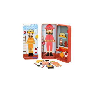 Mieredu mágneses puzzle játék - Tűzoltó
