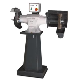 Optimum OPTIgrind GZ20CD köszörűgép elszívással és alépítménnyel (750W/400V, 200x25x20mm)