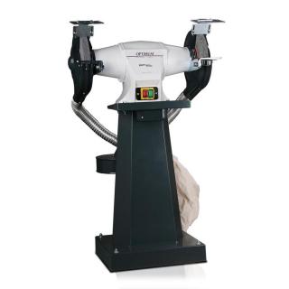 Optimum OPTIgrind GZ25DD köszörűgép, alépítménnyel és elszívó rendszerrel (1,1kW/400V, 250x30x25mm)