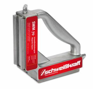 Schweisskraft SWM 70 Hegesztési szögbeállító mágnes 90° (1,2 kN, 197x197x48mm, 2,7kg)