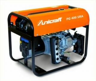 Unicraft PG 400 SRA szinkrongenerátoros áramfejlesztő