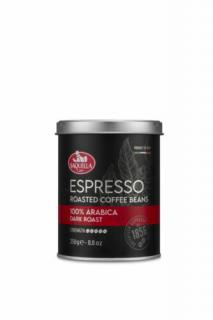 Saquella Espresso 100% Arabica Dark Roast szemes kávé (250g)