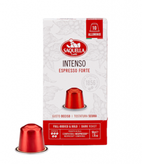 Saquella Intenso - Nespresso kompatibilis kávékapszula (10 db)