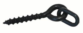 CZ Pop Up csavar ovális előkegyűrűvel, 12mm, 10db, fekete