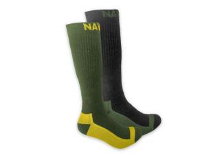 NAVITAS COOLMAX BOOT SOCK TWIN PACK GREEN