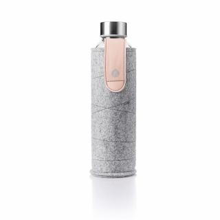 EQUA üveg kulacs - Filc tokban - Mismatch Pink  breeze 750 ml