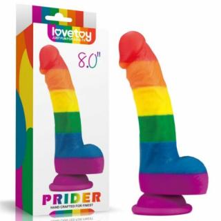 8'' Prider Dildo - Élethű szilikon dildó 20,5 cm