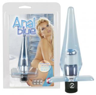 Anal Blue - Kék análizgató, anál vibrátor 11 cm