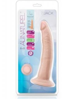 AU NATUREL 7INCH JACK VANILLA - Élethű dildó 19 cm