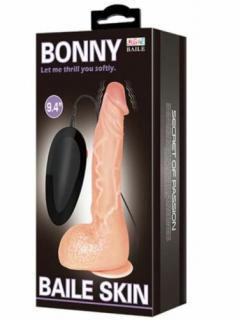 Baile Skin Bonny 9,4" - Élethű, herés vibrátor 20,4 cm