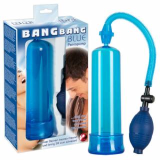 Bang Bang erekciópumpa - kék, péniszpumpa