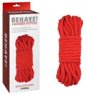 Bing Love Rope - Piros kötöző 10 méter