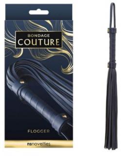 Bondage Couture - Flogger - Korbács Kék