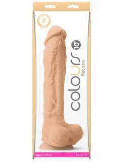 Colours - Pleasures - 10" Dildo - Izgató vágy élethű dildó 25,4 cm