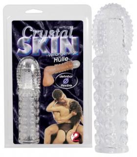 Crystal Skin Sleeve - Péniszhosszabbító, péniszköpeny