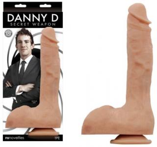Danny D s Secret Weapon Dong - Élethű dildó, tapadókorongos dildó 28,5 cm