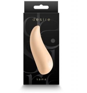 Desire - Kama - Vanilla  - akkumulátoros tojás vibrátor, mini vibrátor 9,5 cm