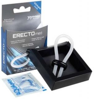 ERECTOmed Ring - Állítható szilikon péniszgyűrű, erekciógyűrű Fehér