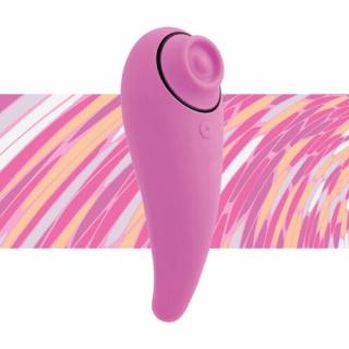 FEELZTOYS FEMMEGASM - AKKUS, VÍZÁLLÓ HÜVELYI ÉS CSIKLÓ VIBRÁTOR (PINK) AKCIÓS