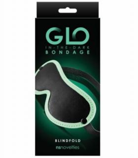 GLO Bondage - Blindfold - Green - Szemkötő