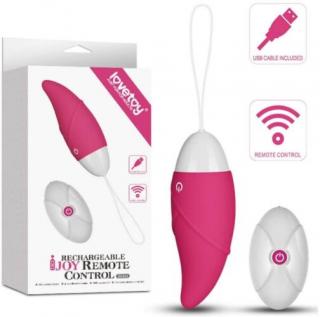 IJOY Wireless Remote Control Rechargeable Egg Pink - Wireless távirányítós tojás vibrátor